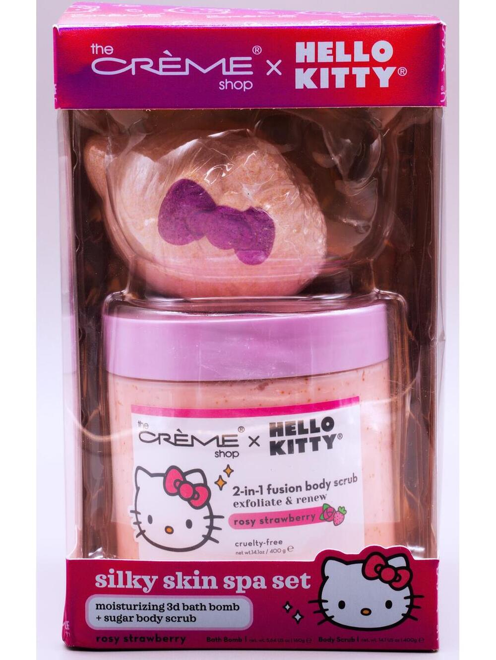 The Crème Shop x Hello Kitty Silky Skin Spa Set (Rosy Strawberry)